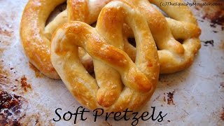 Buttery Soft Mall Pretzels Recipe [upl. by Jessabell493]