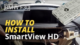 BimmerTech F30 SmartView HD Installation [upl. by Cris819]