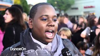 Alex Newell at Glee 3D Concert Movie Premiere  The Glee Project [upl. by Hernardo795]