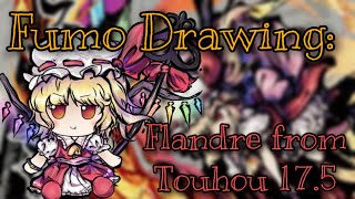 Fumo Drawing Flandre Scarlet from Touhou Gouyoku Ibun 175 [upl. by Nylsaj]