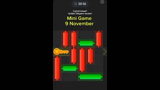 Mini Game Today 9 November Hamster Kombat How To Solve Mini Game Puzzle in Hamster Kombat 💯 SOLVED [upl. by Ardyaf]