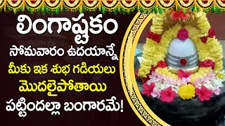 LINGASHTAKAM  Lord Shiva Telugu Bhakti Songs Lingashtakam Telugu  Devotional Songs Telugu [upl. by Perla]