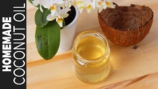 বাসায় তৈরি করুন ১০০ খাঁটি নারকেল তেল  Homemade Coconut Oil  How To Make Pure Coconut Oil At Home [upl. by Acinoj]