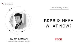 GDPR is here  What NOW [upl. by Hertberg]