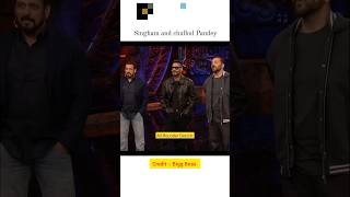 Salman Khan Vs Ajay Devgan in Bigg Boss elvishyadav munawarfaruqui fukrainsaan biggboss shorts [upl. by Dessma]