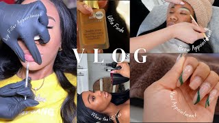 MAINTENANCE VLOG  LIP FILLERS  BROWS amp NAILS amp EXPOSING MY PAST SECRET 😭 MUST WATCH [upl. by Berglund]