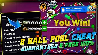 8 ball pool hack  8 Ball pool mod menu  8 ball pool cheto 2024 free  New Aim Cobra Hack Autoplay [upl. by Neelyt289]