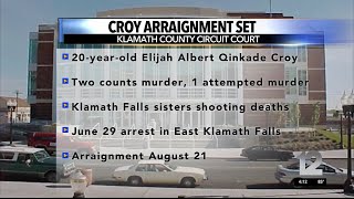 Klamath Falls double murder suspect gets arraignment date for sisters deaths case [upl. by Archambault832]