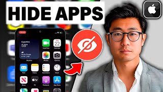 How to Hide Apps on iPhone 2024 StepByStep [upl. by Ecidnarb150]