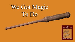 Woodturn A Magic Wand [upl. by Lock]