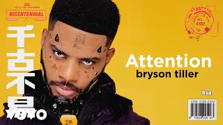 Bryson Tiller  Attention Visualizer [upl. by Colwin]