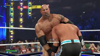 Bill Goldberg is back and face Aj styles on WWE Smackdown 2K23 Champion fight [upl. by Marmaduke]