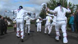 Bampton Traditional Morris Men June 4th 2012 Bampton in Oxfordshire [upl. by Nanyk906]