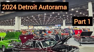 2024 Detroit Autorama Part 1 [upl. by Naesad]