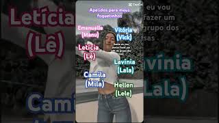 Apelidos para meus foguetinhos 🚀 demorei nflopa music katlenof void emillyvickof leozinho077 [upl. by Davine]