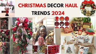 🎄CHRISTMAS HOLIDAY DECOR TRENDS 2024 TRADITIONAL AND CLASSY🎄 [upl. by Reine]