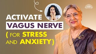 Stimulate amp Activate Vagus Nerve with these 5 Powerful Yogic Techniques  Reduce Anxiety amp Stress [upl. by Cresa930]