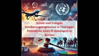 Scholz und Erdogan  Sondierung in Thüringen  ISAnhänger in Bernau Wochenbericht 1420102024 [upl. by Rabjohn250]