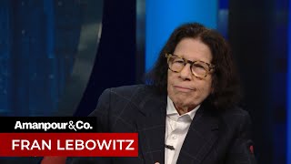 New York Legend Fran Lebowitz Gives Her Take on 2020 Politics  Amanpour and Company [upl. by Davidde]