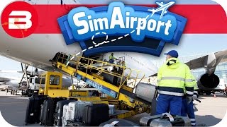 SIM AIRPORT Gameplay  BAGGAGE HANDLING SYSTEM Lets Play SIMAIRPORT Alpha 2 [upl. by Knoll]