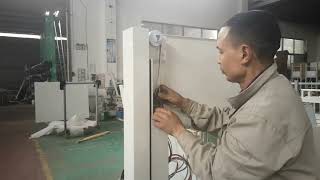 Galvanized steel Desktop Fume Hood Installation [upl. by Lehcim]