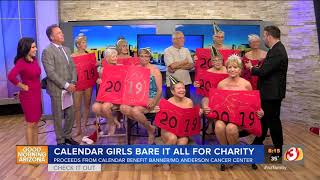 VIDEO Calendar girls bare it all for charity [upl. by Nawat831]