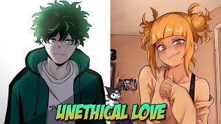 UNETHICAL LOVE ONESHOT  IZUKU MIDORIYA X HIMIKO TOGA  MHA TEXTING STORIES [upl. by Ellessig74]