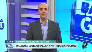 Inscrições para Vestibular Unificado da UFSC e IFSC terminam nesta terçafeira [upl. by Ancell]