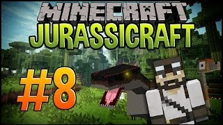 Minecraft Dinosaurs Jurassicraft  Lets Play 8  I Set Fiiiiiiiiire [upl. by Mirabel417]