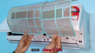 DIY Cara Tutorial Terperinci Mencuci Indoor Chemical Service Aircond AC Rumah MEDIA Guna Water Jet [upl. by Carlyn]