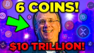 BlackRock CEO Larry Fink goes ALL IN on Crypto 6 Coins [upl. by Alf]