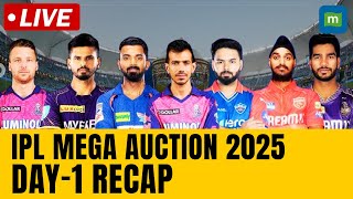 IPL 2025 Mega Auction Day 1 Top Players Sold At IPL Auction 2025  IPL Mega Auction Live  N18L [upl. by Ralaigh]