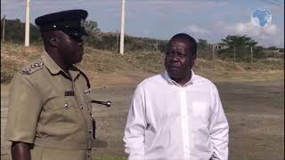 CS Matiangi makes an impromptu inspection of vehicles in Michuku Rules crackdown [upl. by Aiuqcaj]