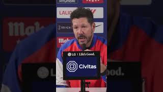 Simeone habla de la situación en Valenciadana simeone futbol shorts [upl. by Tehcac]