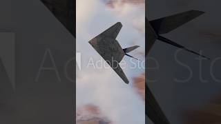 Stealth in the Clouds F117 Nighthawk shorts [upl. by Matias]