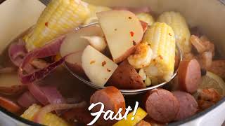 Super Easy Seafood Boil [upl. by Anjanette809]