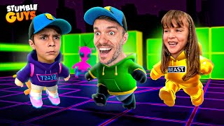 STUMBLE GUYS COM MARCOS E LAURA  Brancoala Games [upl. by Peih]