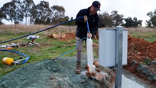 Installing My Bore Well Pump At Home FINALLY [upl. by Harding959]