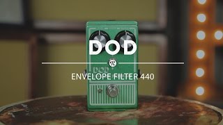 DOD Envelope Filter 440 Reissue  Reverb Demo Video [upl. by Fabriane]