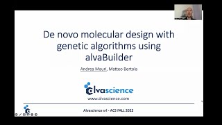 Alvascience Webinar De novo molecular design with genetic algorithms using alvaBuilder [upl. by Julietta]