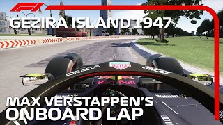 F1 2022 Gezira Island 1947  Max Verstappen Onboard  Assetto Corsa [upl. by Flavian]