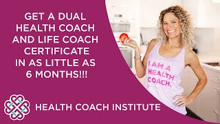 Health And Life Coach Certificate Program  Health Coach Institute [upl. by Areit]