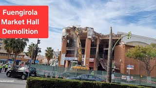 FUENGIROLA  Market Hall Demolition 2024 [upl. by Crandale]