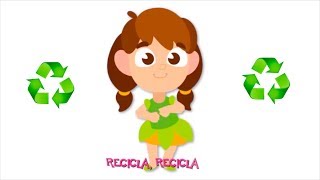 cancion oficial dia del reciclaje canciones reciclaje RECICLA RECICLA Ricardi recycling recycle kid [upl. by Nialb]