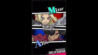 Yugioh Duel Links  Duel of Barian Mizar Vs Alito Barian Raid Duel [upl. by Minoru]