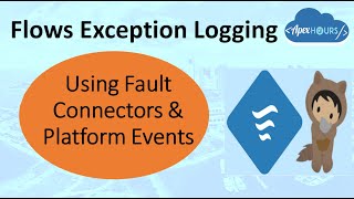 Flows Exception Logging Using Fault Connectors amp Platform Events [upl. by Munro]