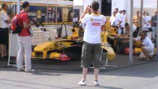 Renault F1 team show Mazurek Dąbrowskiego [upl. by Amaleta]