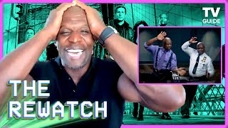 Terry Crews Rewatches Brooklyn NineNines Best Scenes [upl. by Hgielac611]