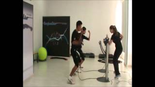 Entrenamiento con electro estimulacion muscular [upl. by Buerger]