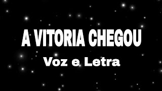 A VITORIA CHEGOU AURÉIA DOURADO  VOZ E LETRA [upl. by Riba]